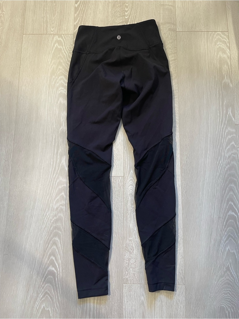 Lululemon Wunder Under High-Rise Tight 28" *Mesh Black size 6 - Picture 13 of 16